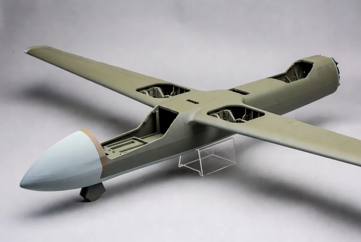 3D-друк корпусу БПЛА з посиленого нейлону Prom3D