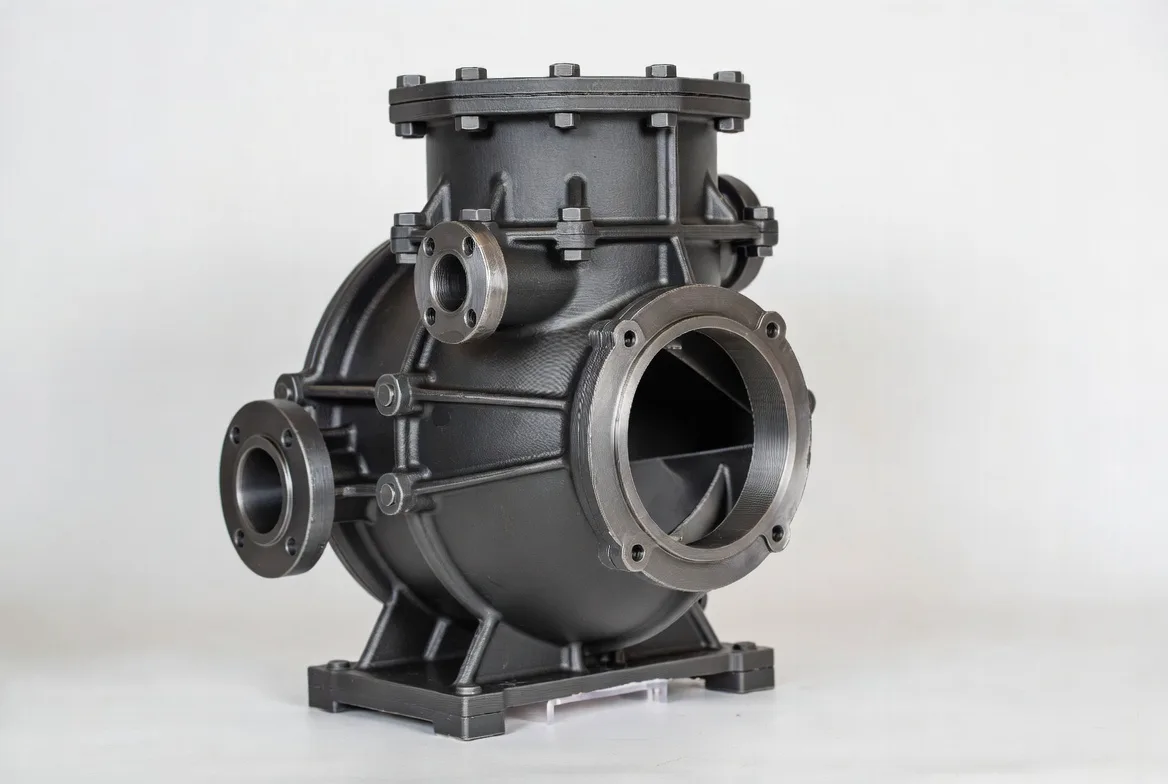 3D-друк корпусу промислового насоса з вуглецевого волокна Prom3D